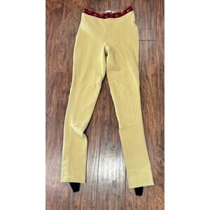 Tuff Rider Schoolers pull on riding equestrian stirrup leggings pants Girls 16